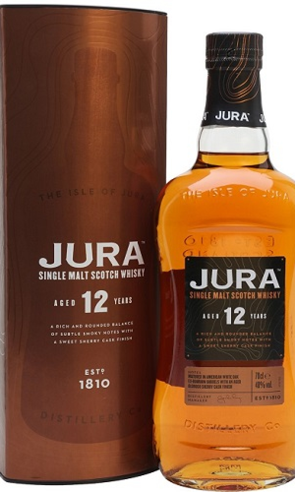 Isle of Jura 12YO Single Malt Whisky